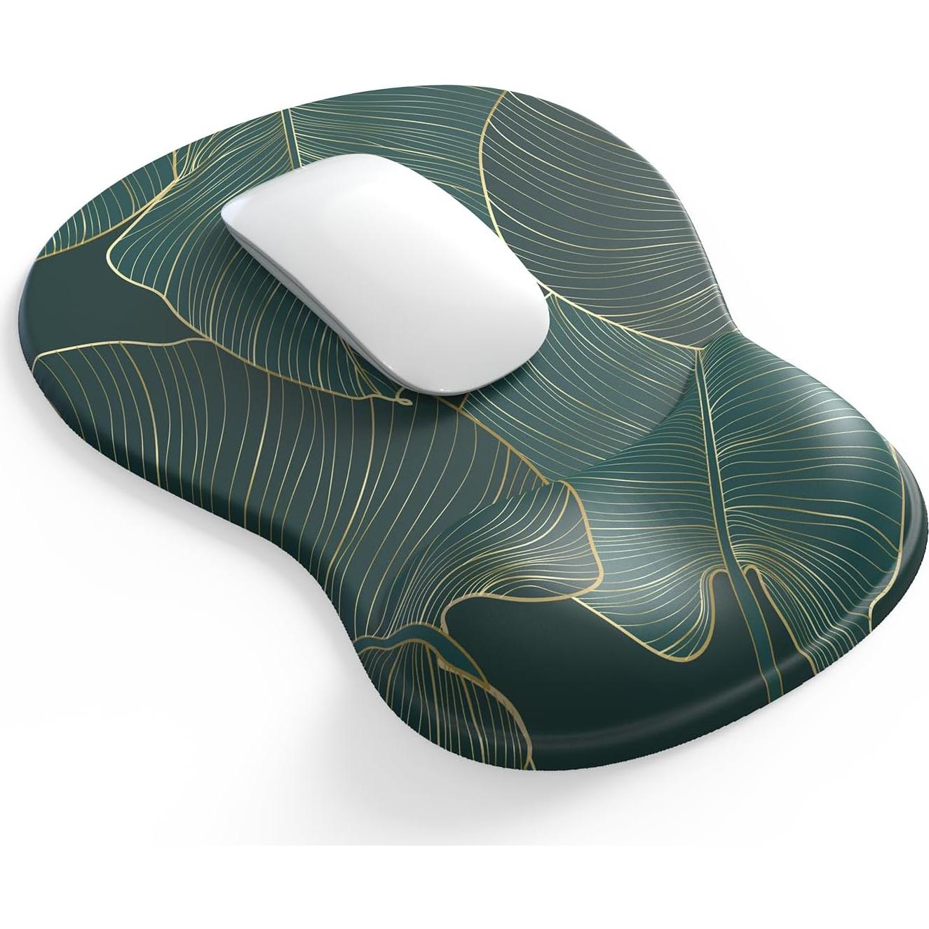 Alfombrilla de Ratón Ergonómica BOCHEERY con Reposamuñecas de Gel