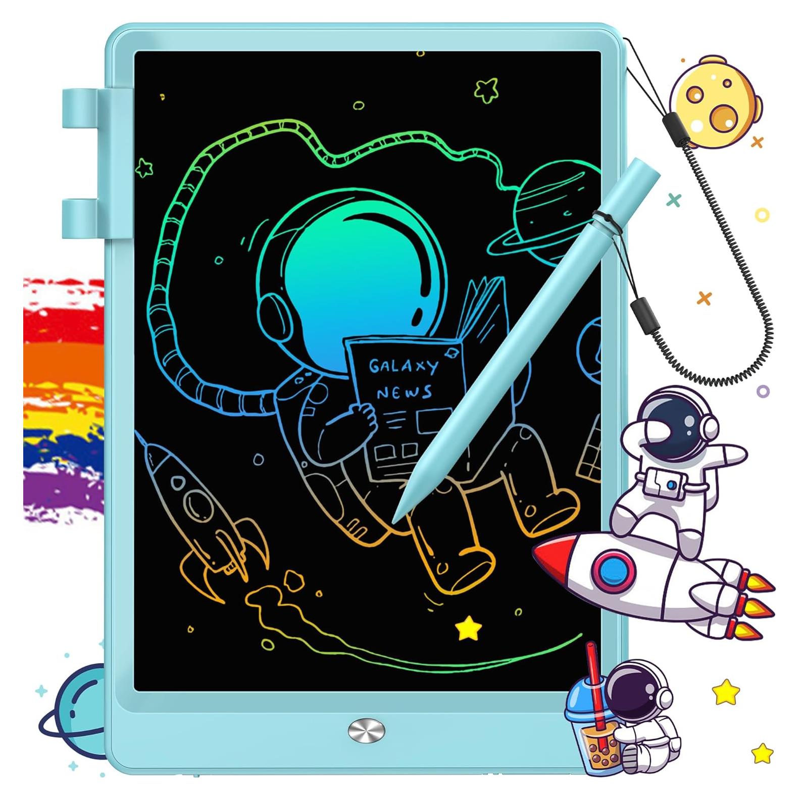Tableta de Escritura LCD FLUESTON 10" Azul para Niños