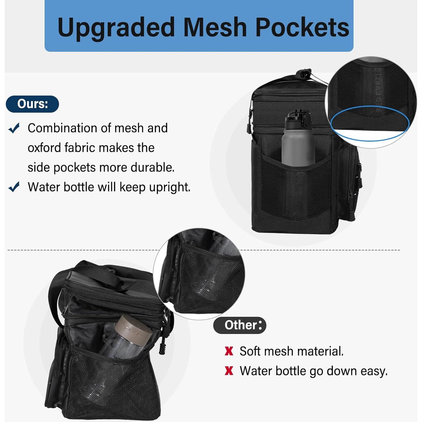 Caja de Almuerzo Táctica TENKIST 16L con Bandera Americana