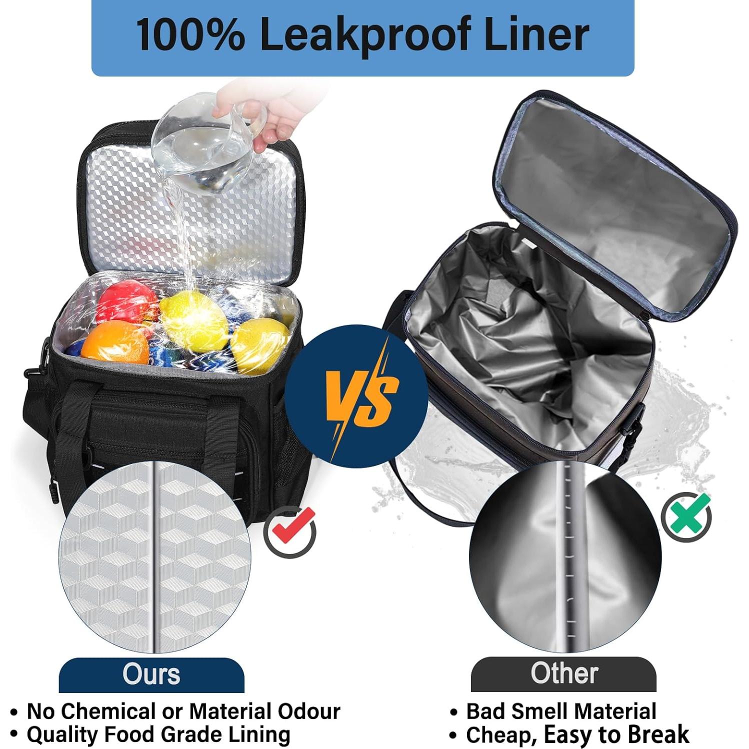 Caja de Almuerzo Táctica TENKIST 16L con Bandera Americana