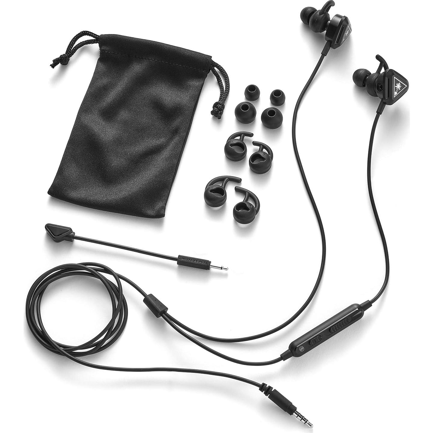 Auriculares In-Ear Turtle Beach Battle Buds - Negro, 3.5mm, Multiplataforma