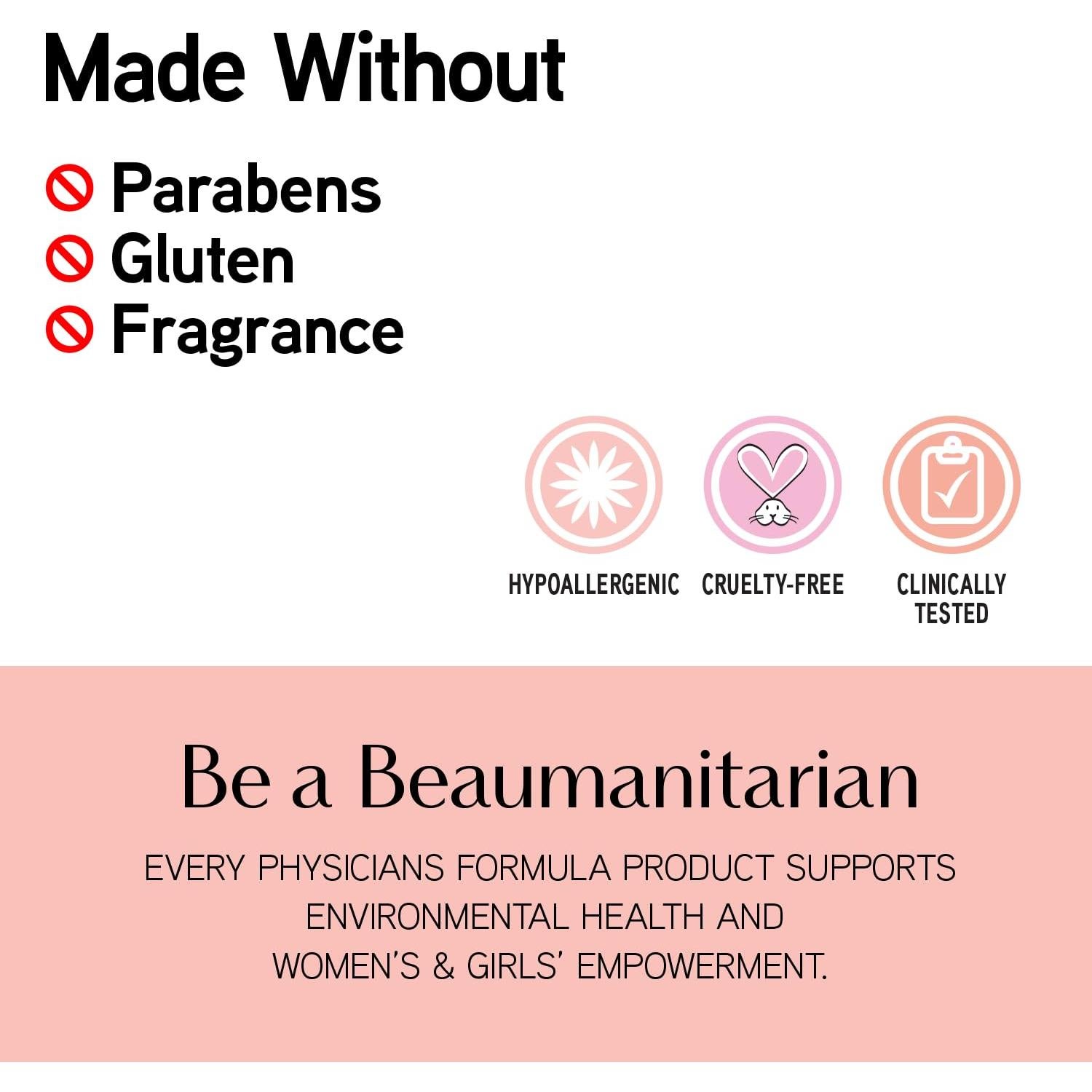 Máscara de Pestañas Physicians Formula Diamante Negro 0.28 Fl Oz