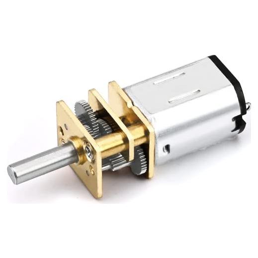 Motor de Reducción de Velocidad Fielect DC 3V 5RPM Miniatura