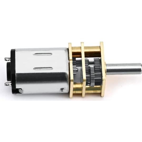 Motor de Reducción de Velocidad Fielect DC 3V 5RPM Miniatura