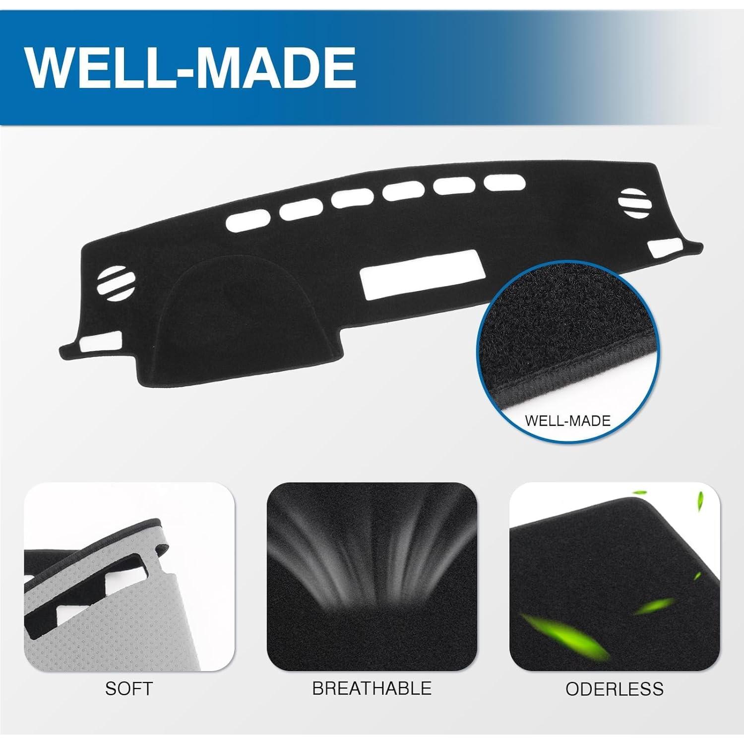 Cubierta de Tablero KUST para Toyota RAV4 2013-2018 Antideslizante