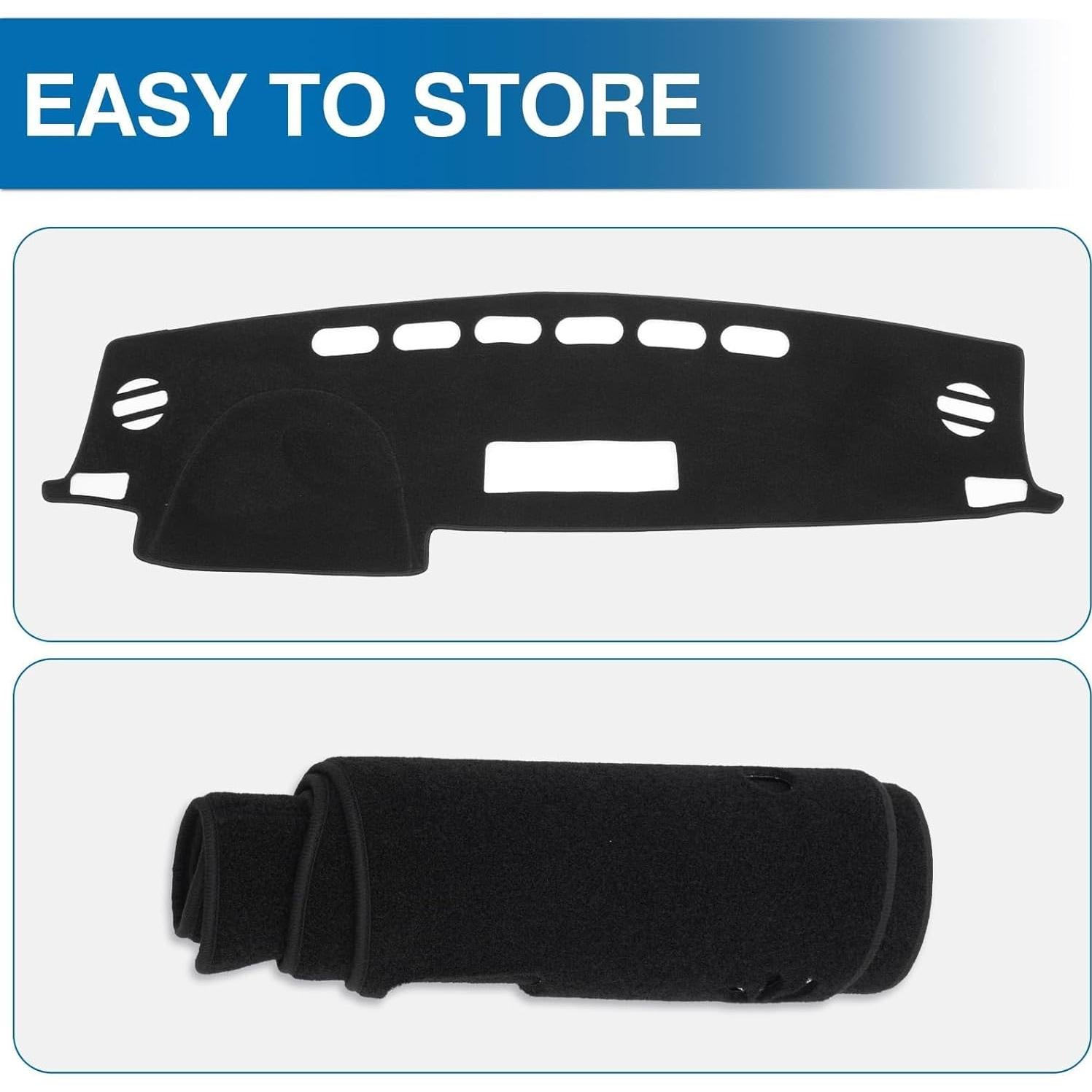 Cubierta de Tablero KUST para Toyota RAV4 2013-2018 Antideslizante