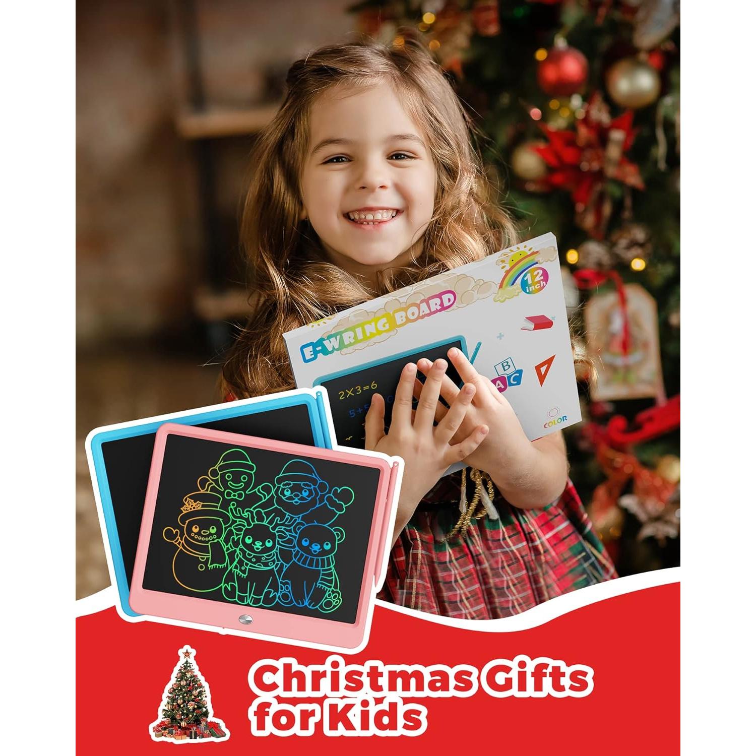 KOKODI Tableta de Escritura LCD 30.5 cm Rosa para Niños