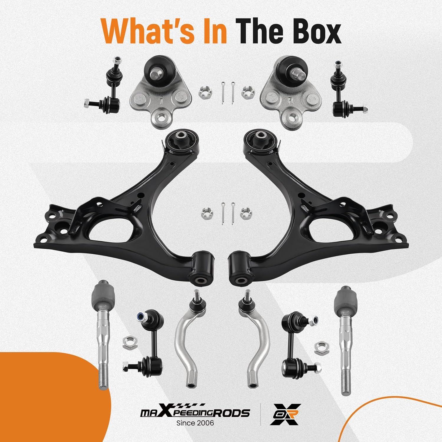 Kit de Suspensión 12 Piezas maXpeedingrods para Honda Civic 2006-2011