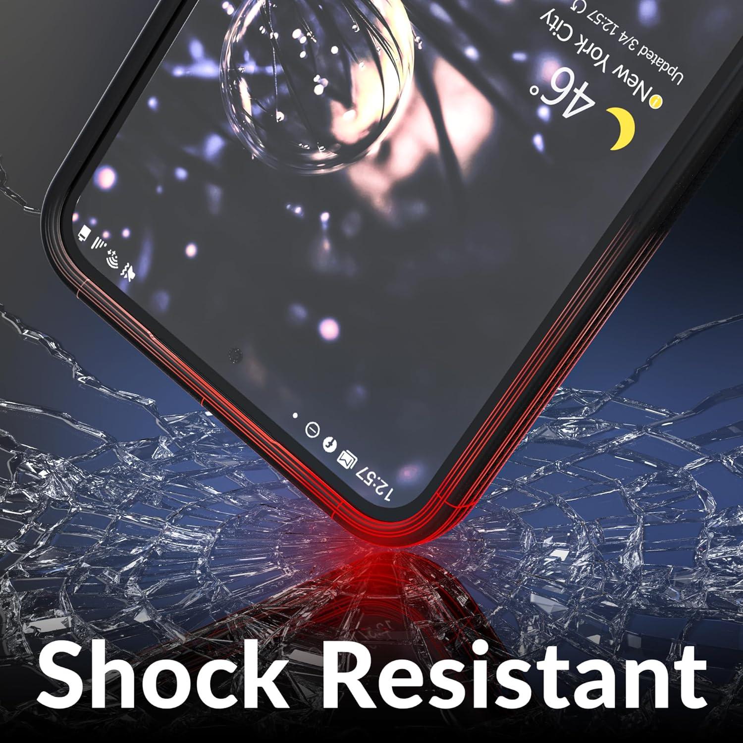 Funda Dual Guard Crave para Samsung Galaxy S24 FE - Negro