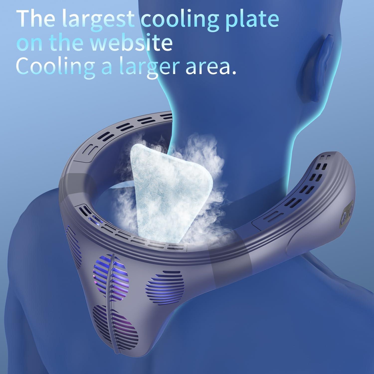 Ventilador de Cuello PluvoFan Rain Plus 6000mAh Sin Aspas