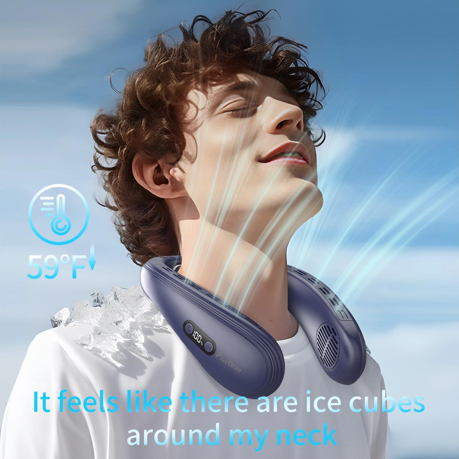 Ventilador de Cuello PluvoFan Rain Plus 6000mAh Sin Aspas