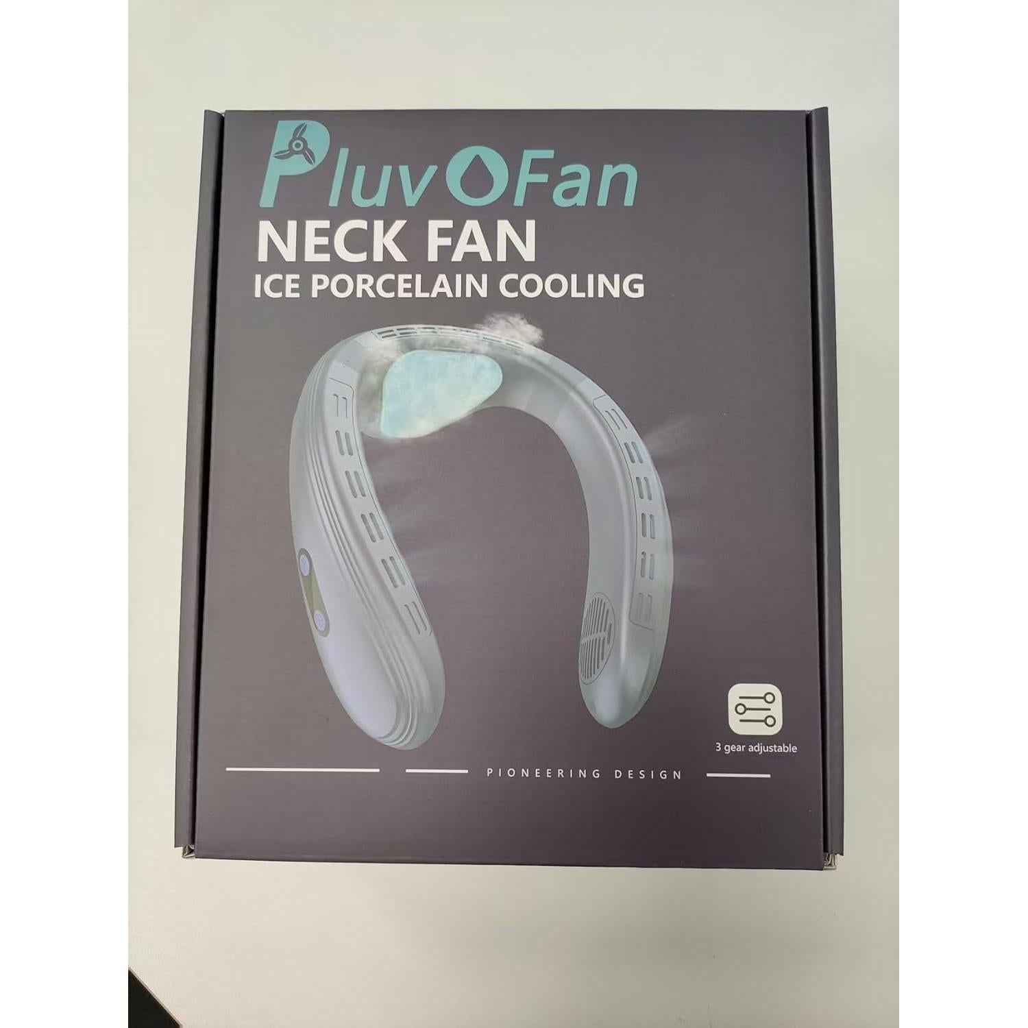 Ventilador de Cuello PluvoFan Rain Plus 6000mAh Sin Aspas