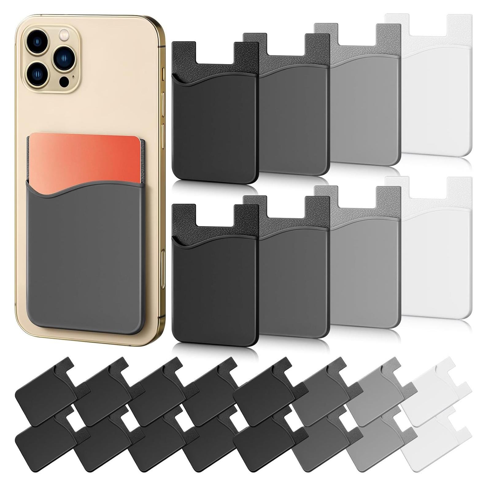 Cartera Adhesiva de Silicona Frienda 24 Piezas Color Vintage