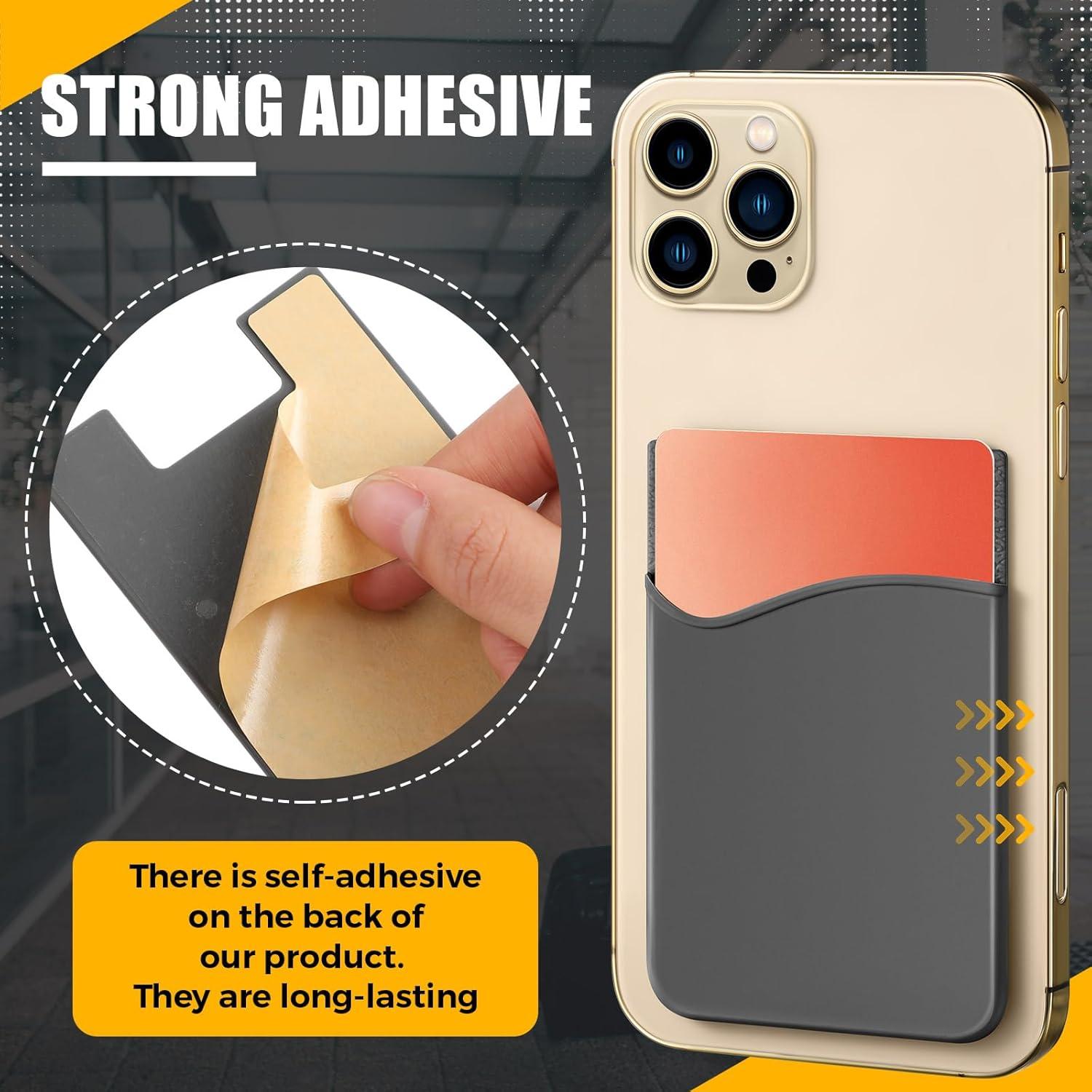 Cartera Adhesiva de Silicona Frienda 24 Piezas Color Vintage