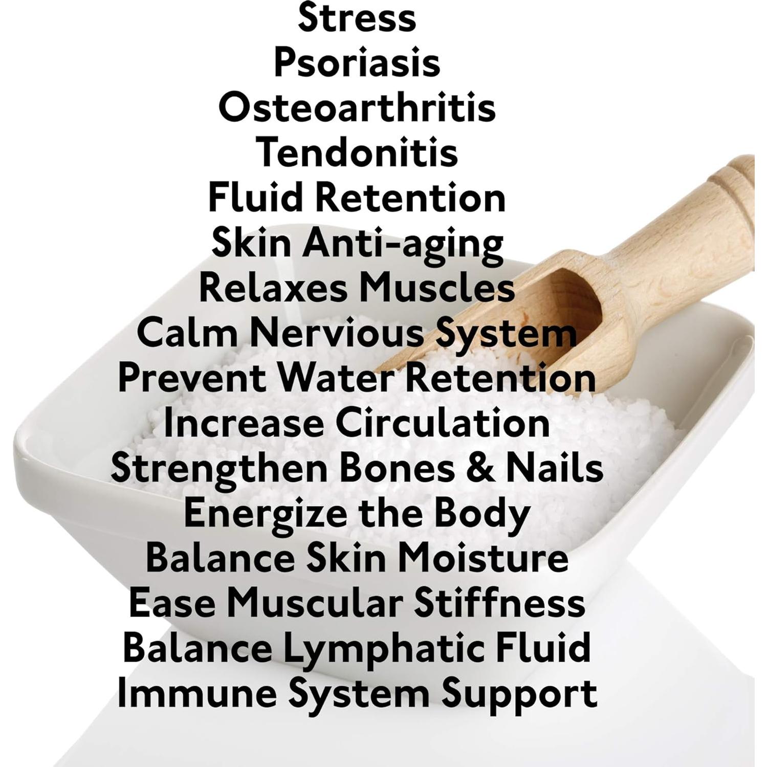 Sal de Mar Muerto Pura One With Nature 2.3kg Sin Fragancia