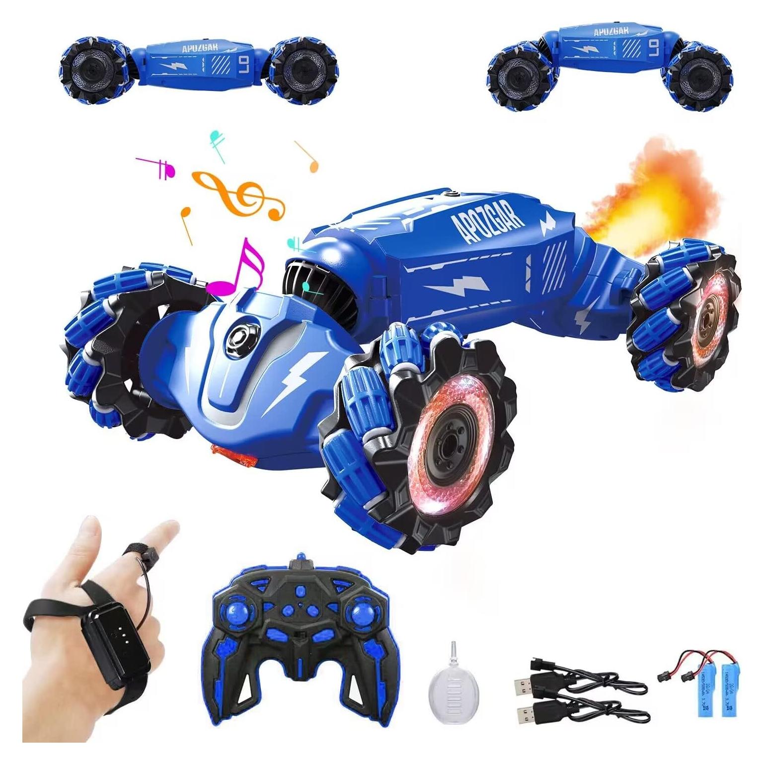 Coche de Acrobacias RC LOOZIX Control Gestos 360° para Niños