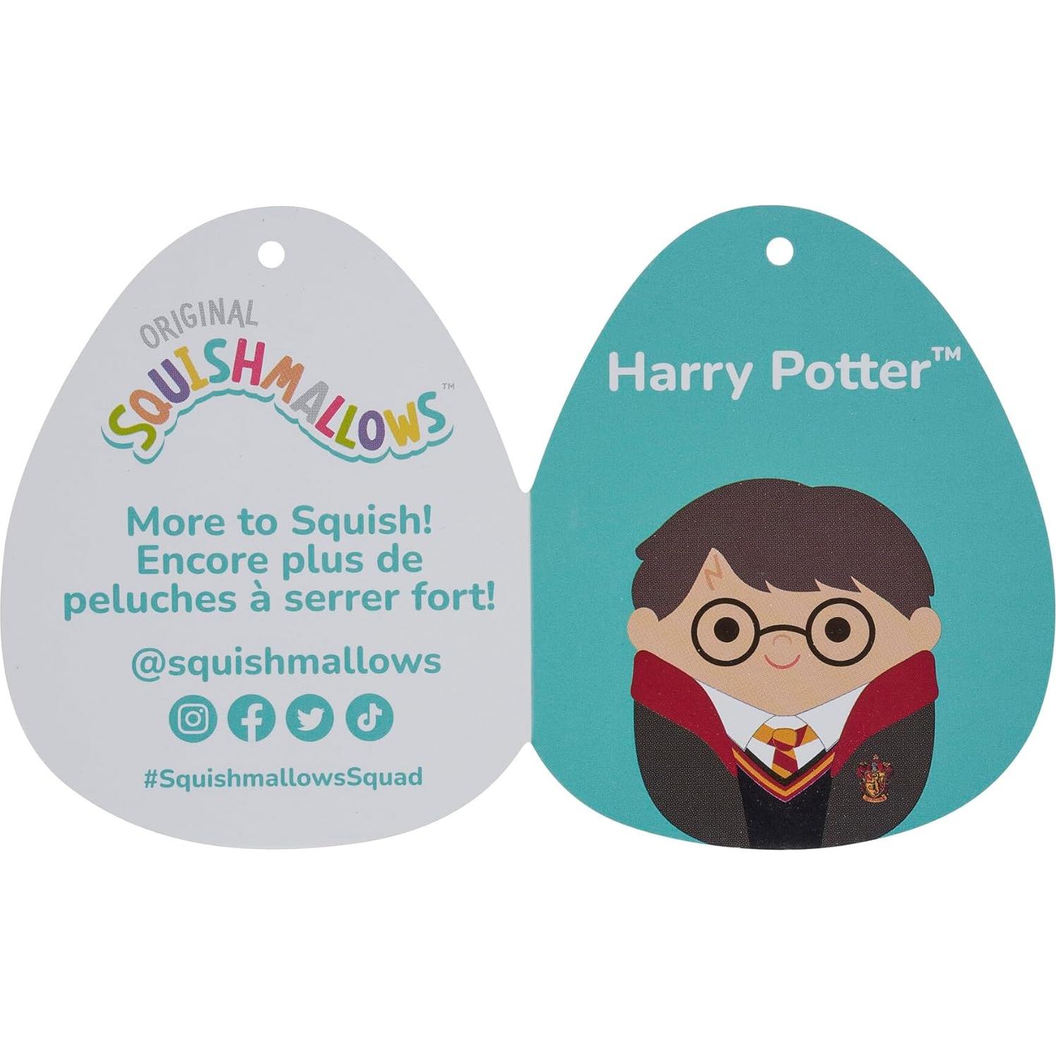 Peluche Squishmallows Harry Potter 25 cm Oficial Jazwares