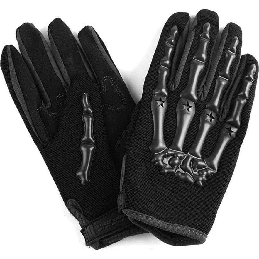 Guantes de Motocross 1Storm GLV_CE04 Negros para Adultos