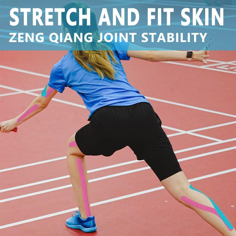 Cinta de Kinesiología SOONGO 5 Rollos 5cm Beige Alta Elasticidad