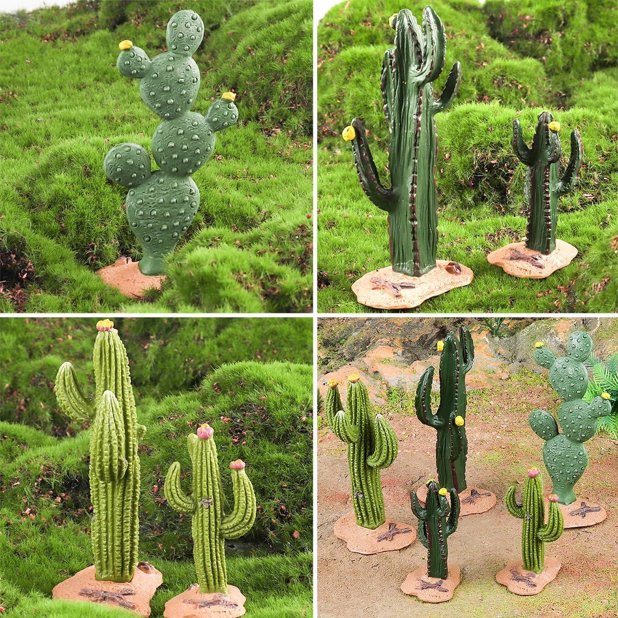 Conjunto de Figuras de Cactus Artificial EOIVSH - 5 Piezas