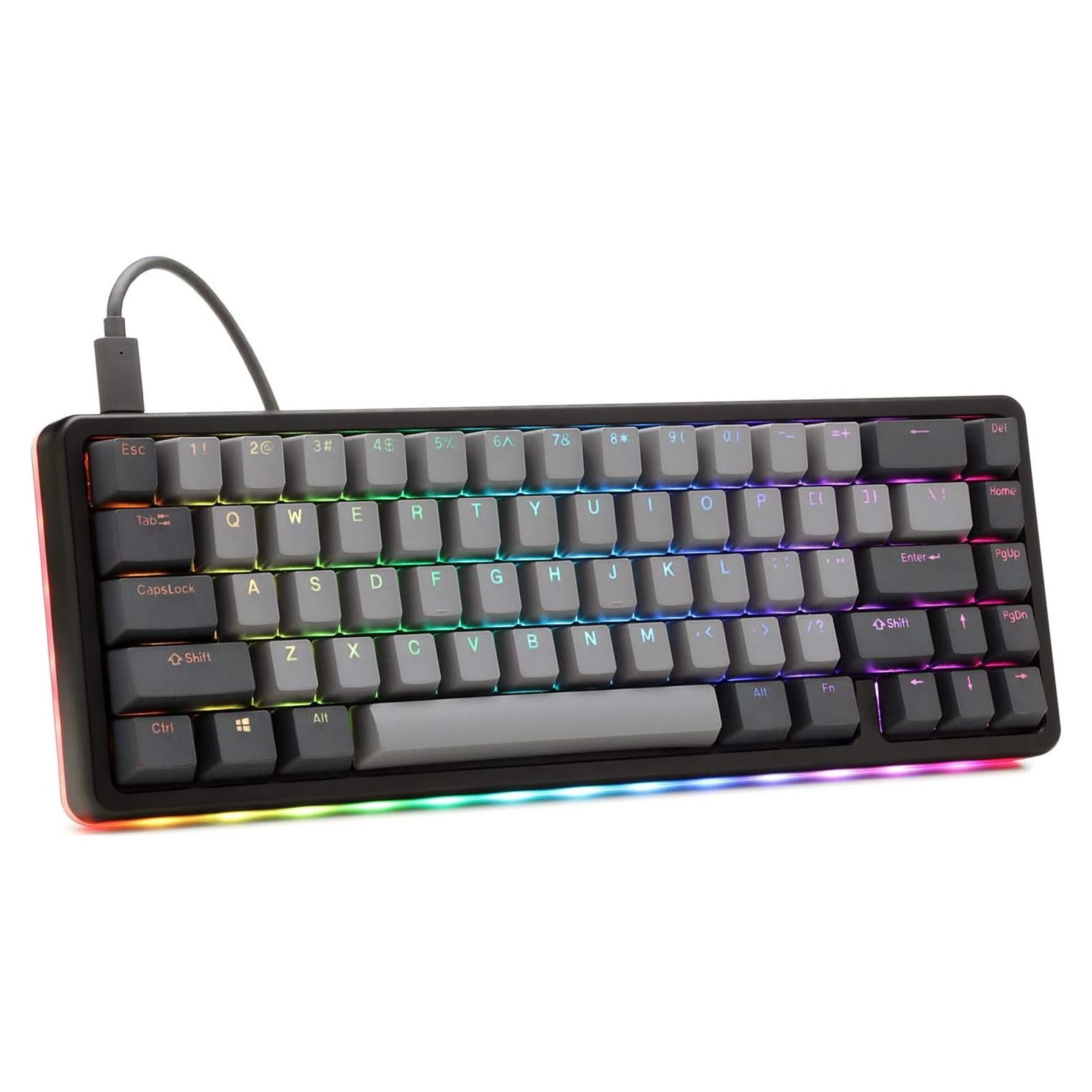 Teclado Mecánico DROP ALT Perfil Alto 67 Teclas RGB Negro