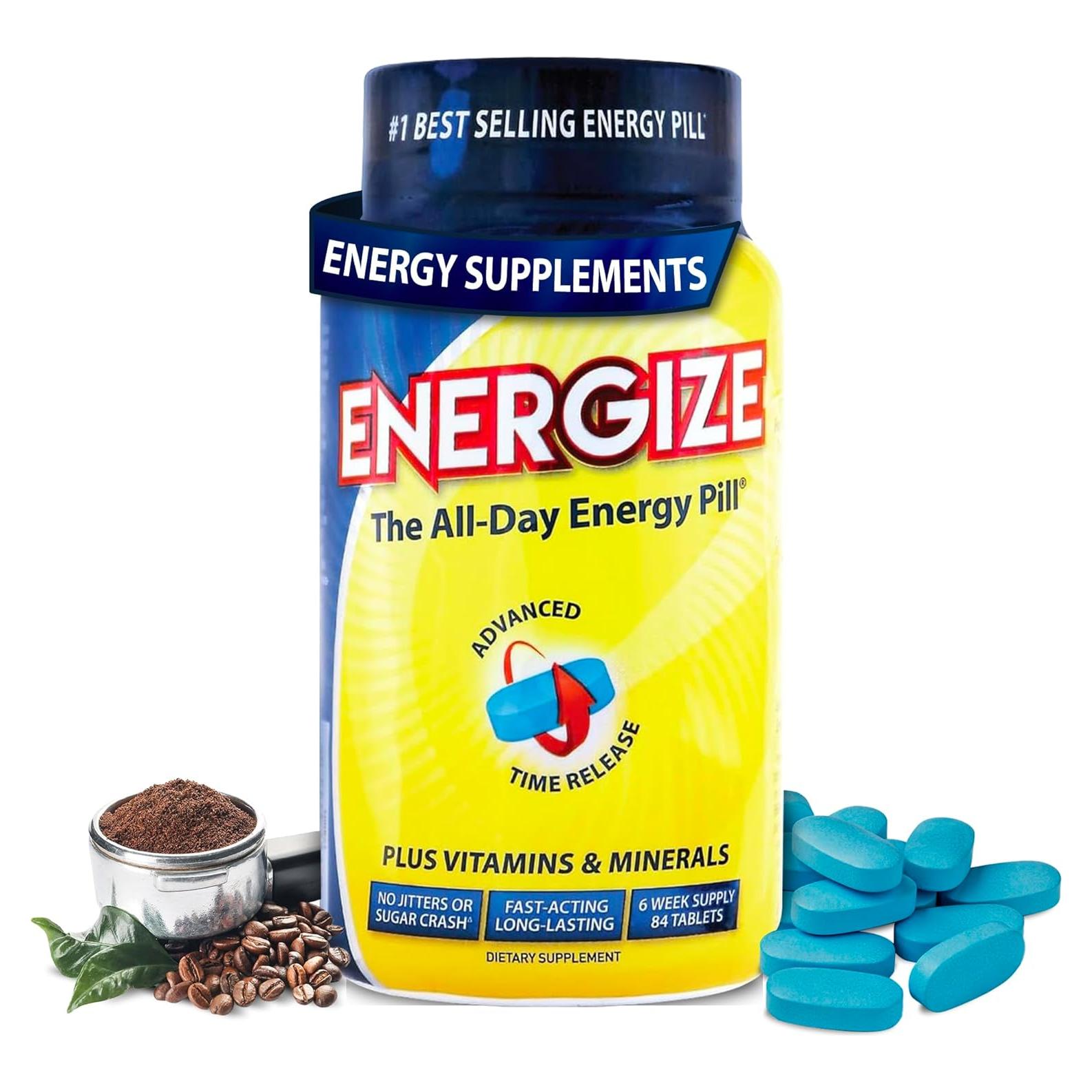 iSatori Energize Pastillas Energéticas 84 Tabletas - Cafeína Prolongada