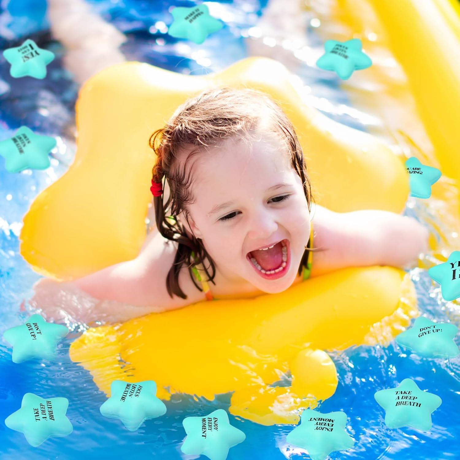 Paquete de 100 Pelotas Antiestrés Motivacionales Sotiff - Azul