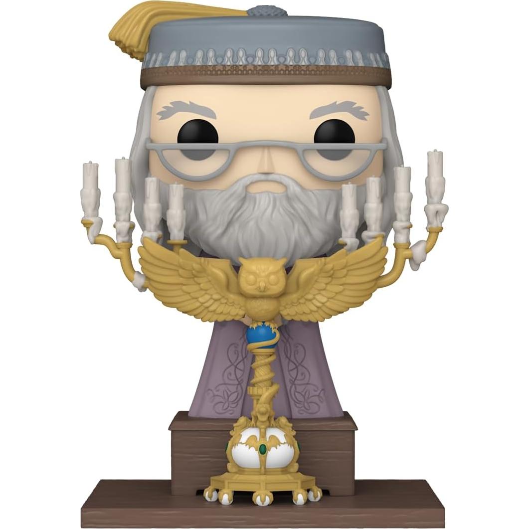 Funko POP! Deluxe Harry Potter Dumbledore con Podio 12.45 cm