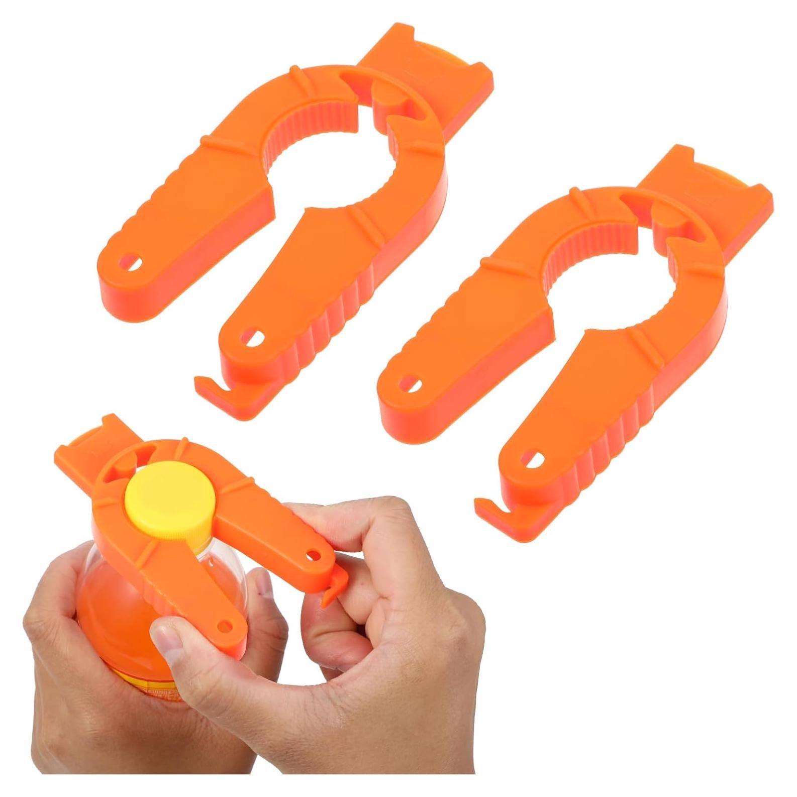 Abrebotellas Tucnoeu Naranja 2 Pcs para Personas Mayores