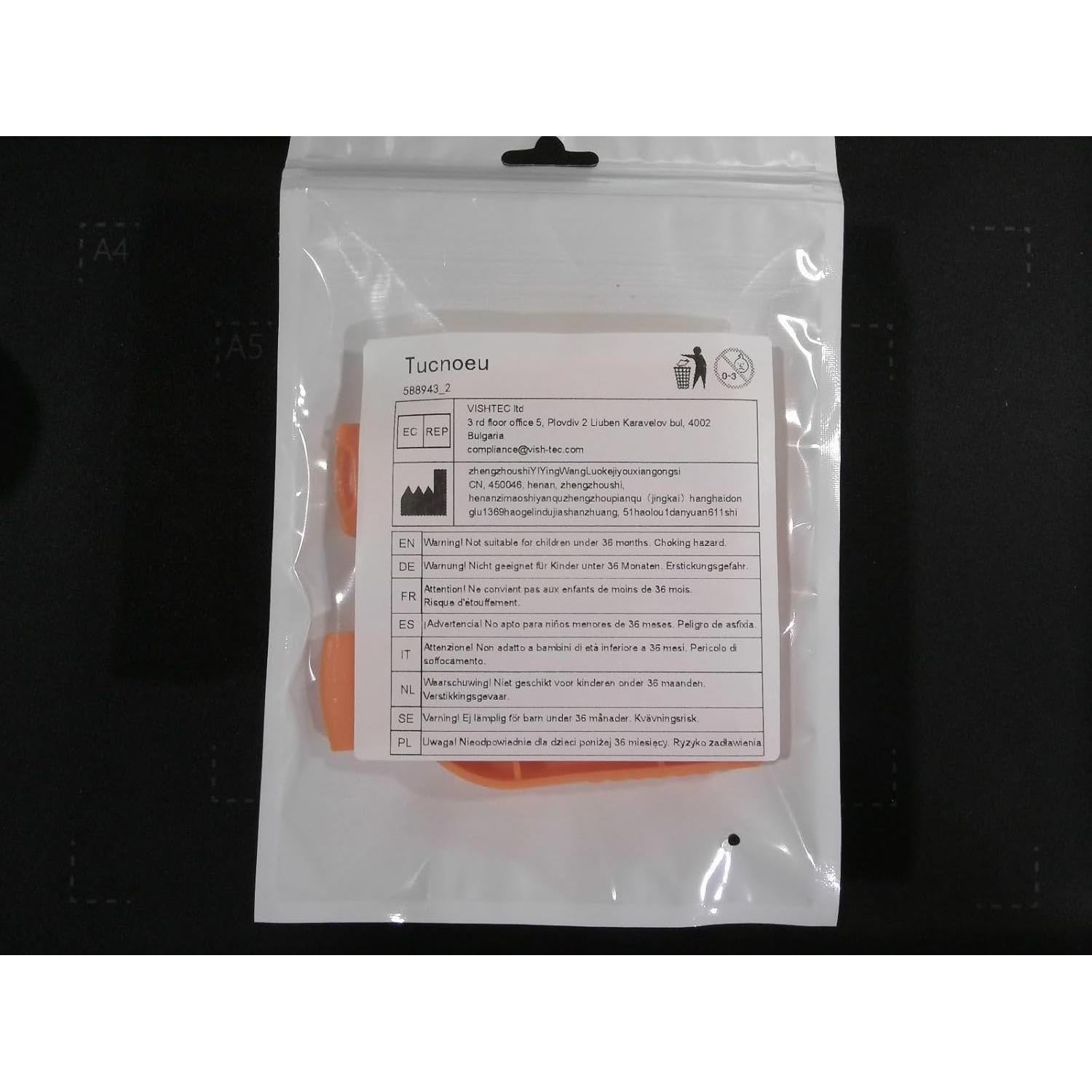 Abrebotellas Tucnoeu Naranja 2 Pcs para Personas Mayores