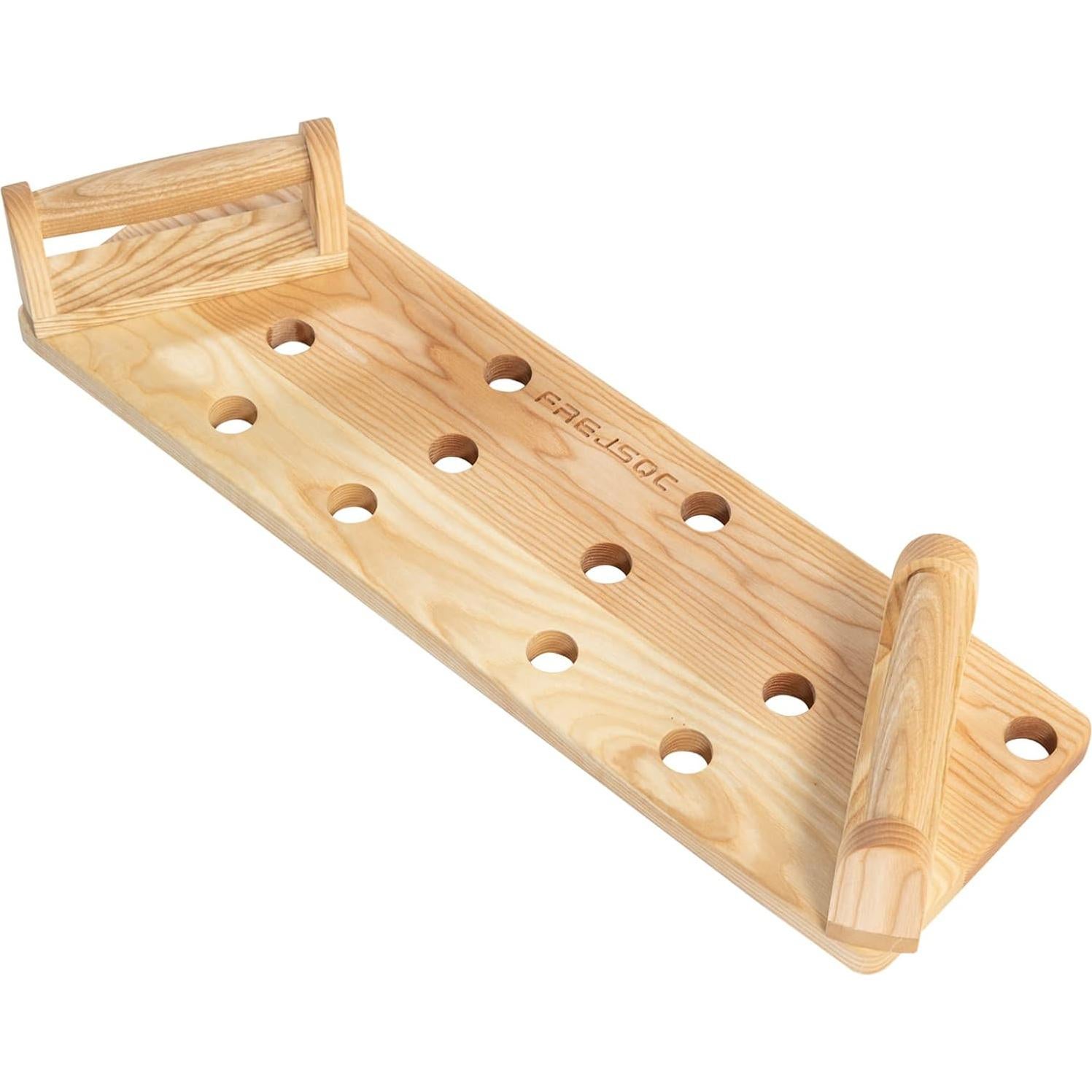 Tabla de Flexiones de Madera FREJSQC - Soporte Portátil 10 en 1