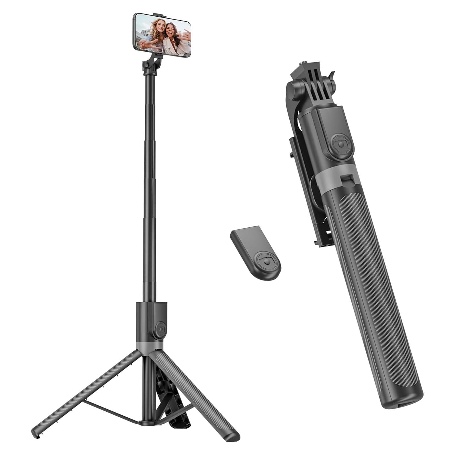 Trípode para Teléfono RISEOFLE 180 cm con Control Remoto