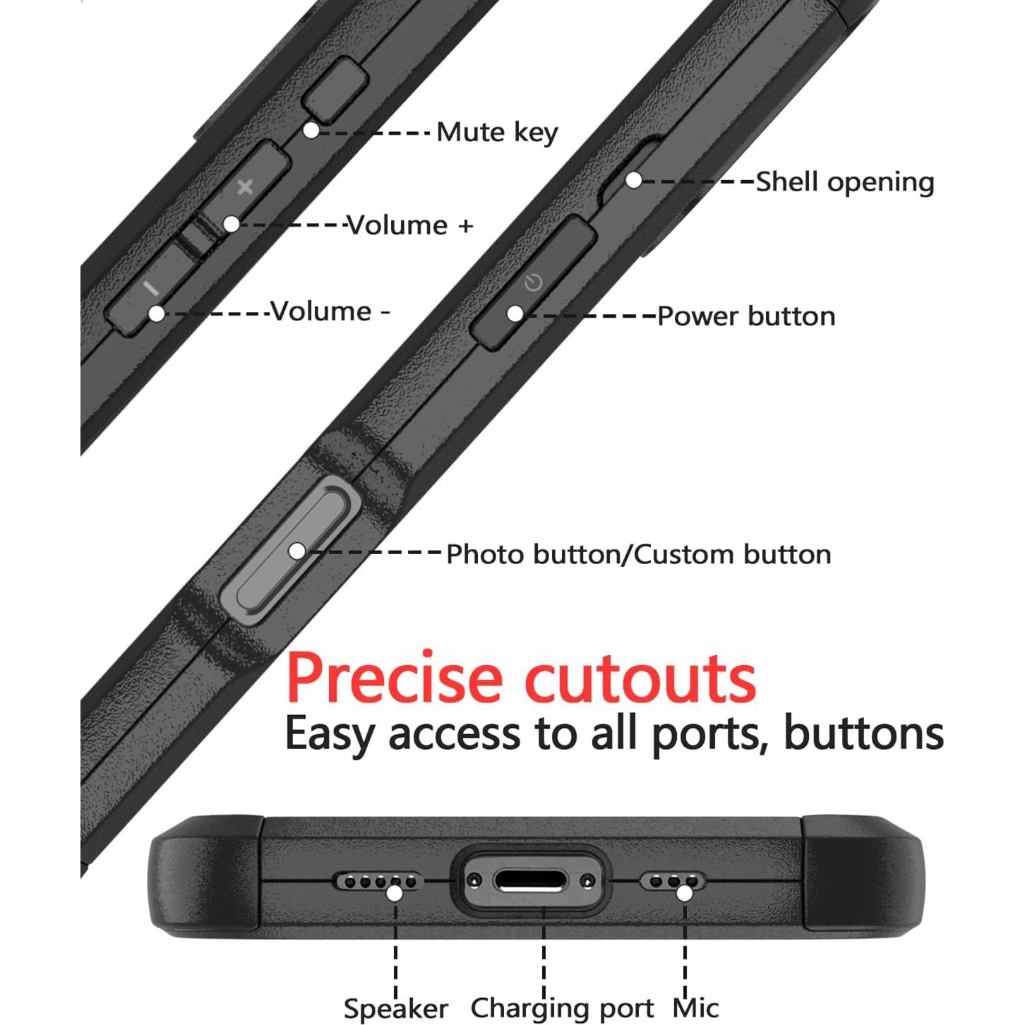 Funda Diverbox para iPhone 16 A prueba de golpes y caídas