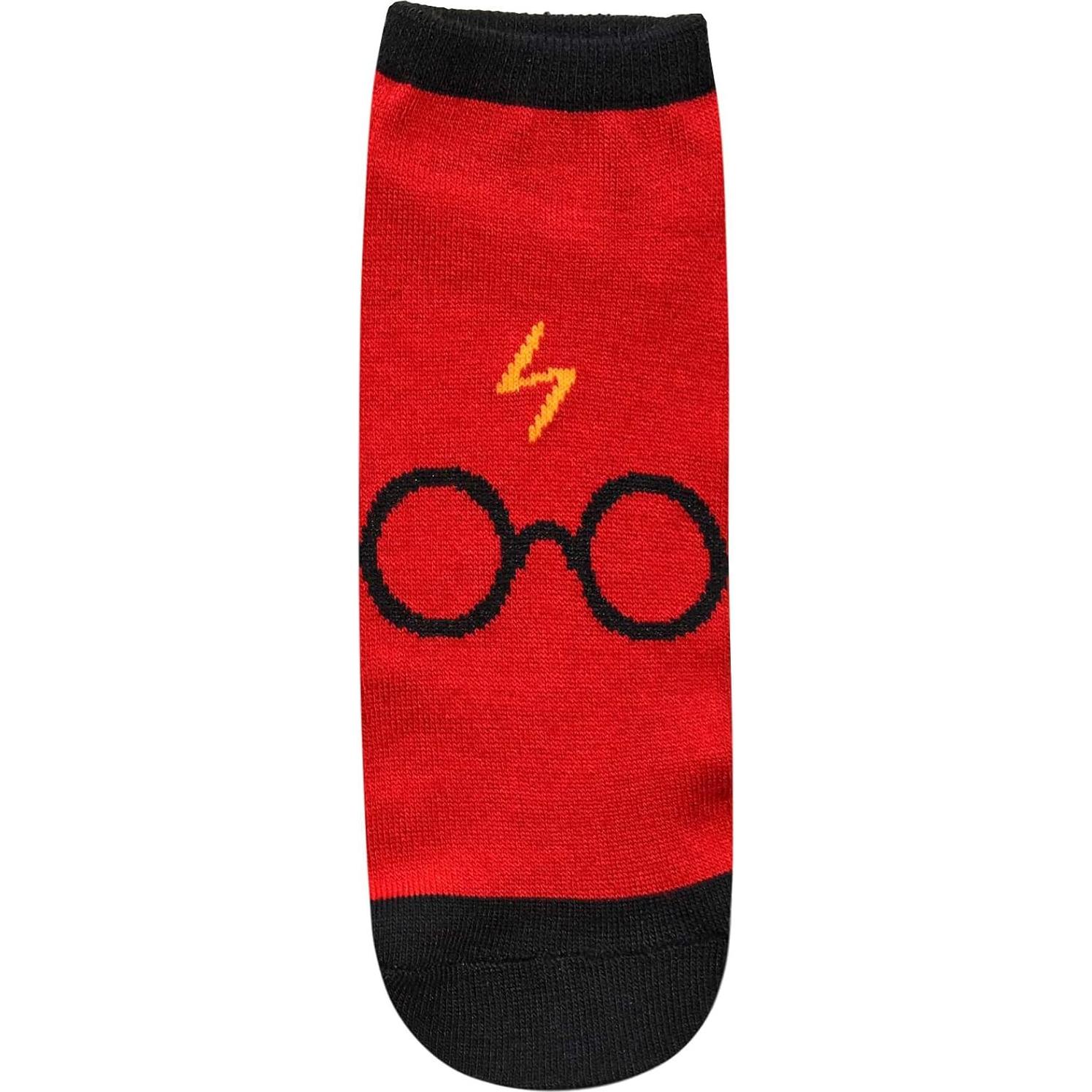 Calcetines Harry Potter 9 3/4 Paquete 5 Cortos Talla 4-10