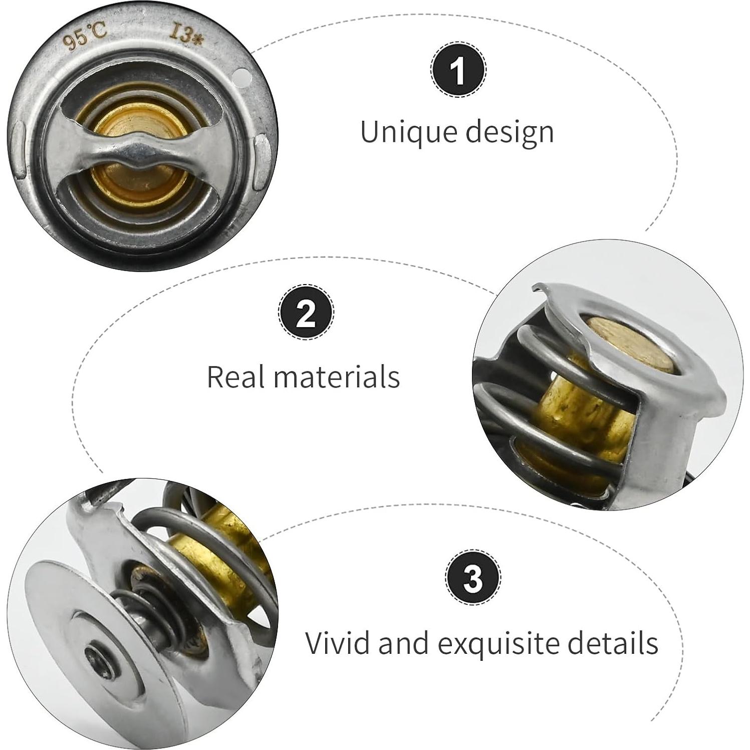 Kit de termostato Anxingo 658-170 657-203 para Chrysler/Dodge