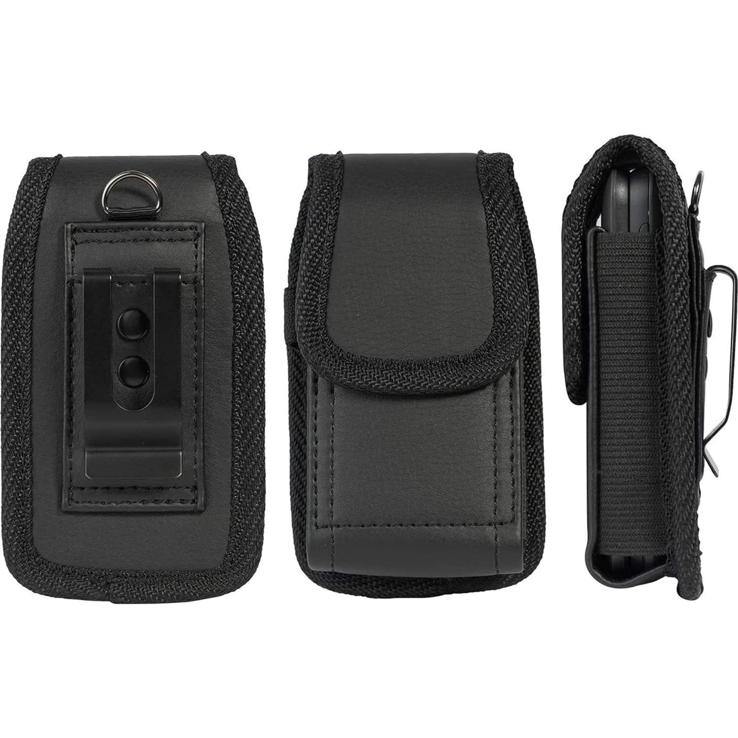 Funda de cuero para Alcatel Go Flip V y otros modelos