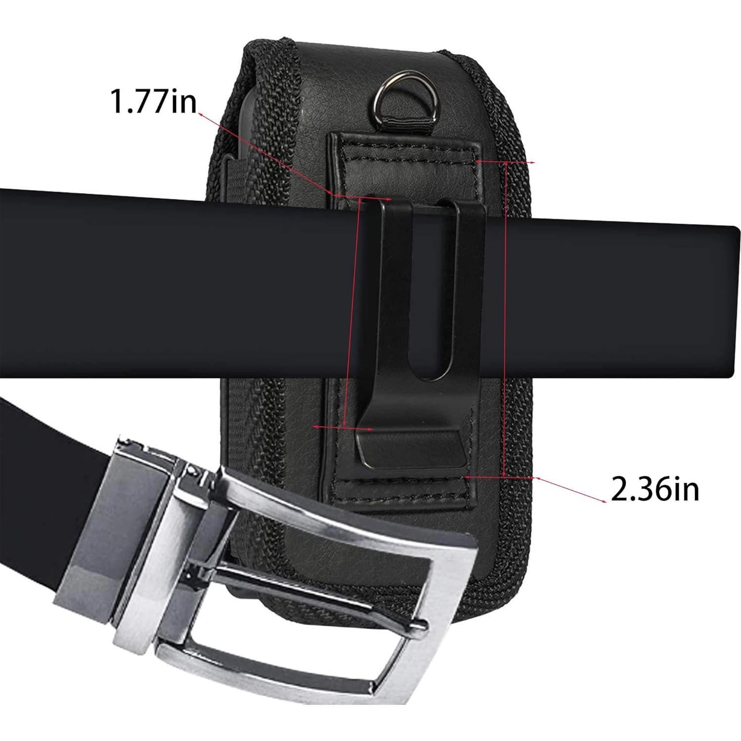 Funda de cuero para Alcatel Go Flip V y otros modelos