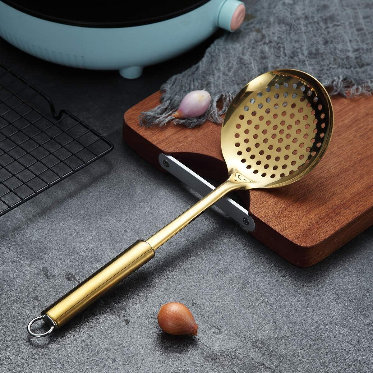 Colador de Cocina Berglander Dorado de Acero Inoxidable
