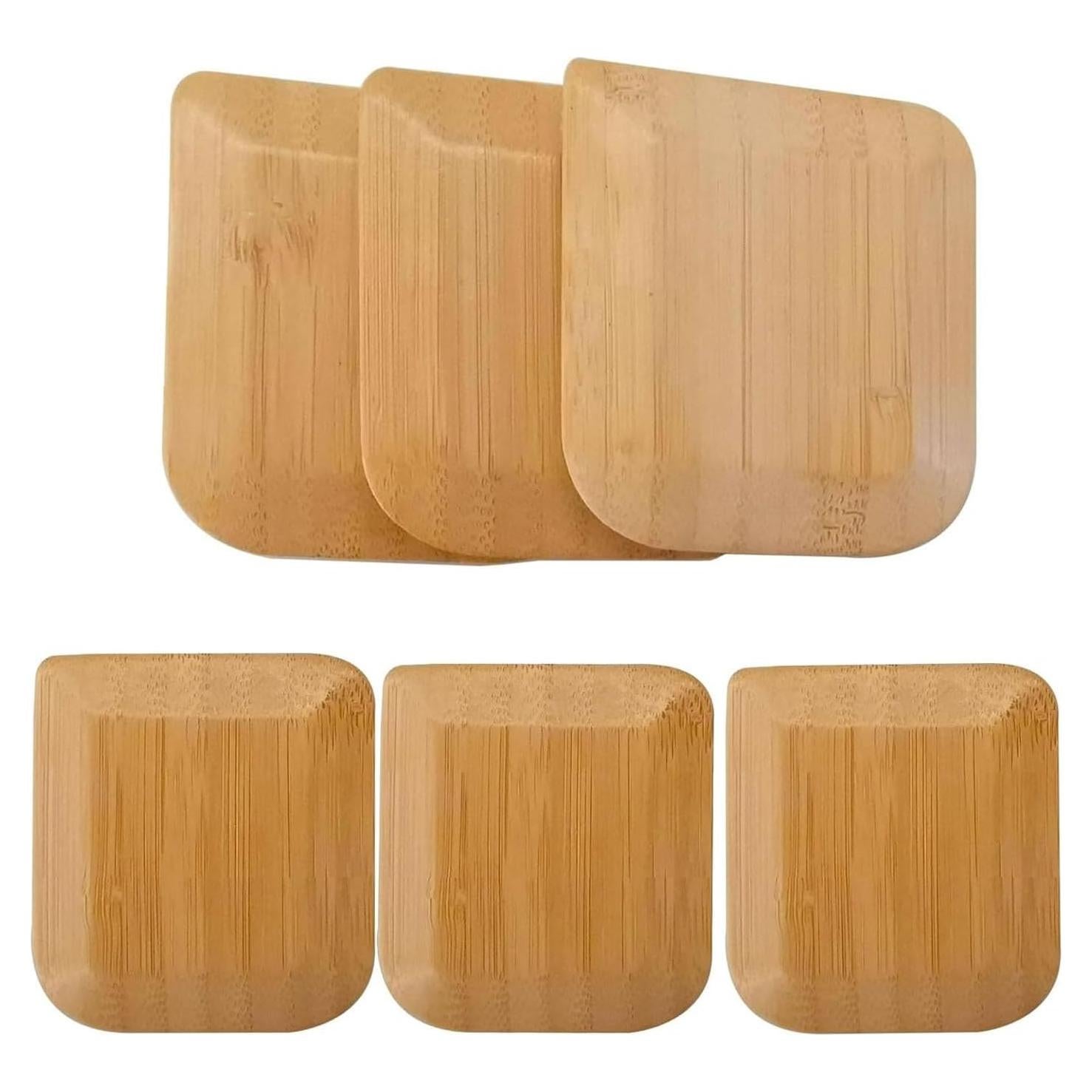 Raspador de Olla de Bambú Ecológico Kep-Mve - Paquete de 6