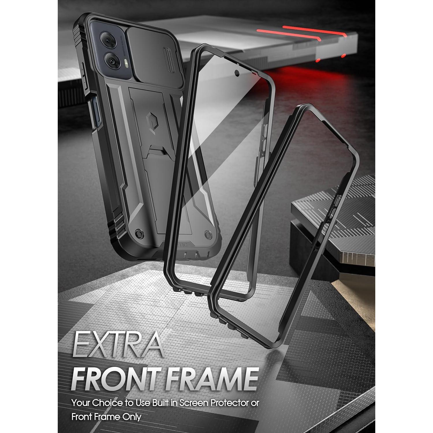 Funda Poetic Revolution para Moto G Power 2024 con soporte