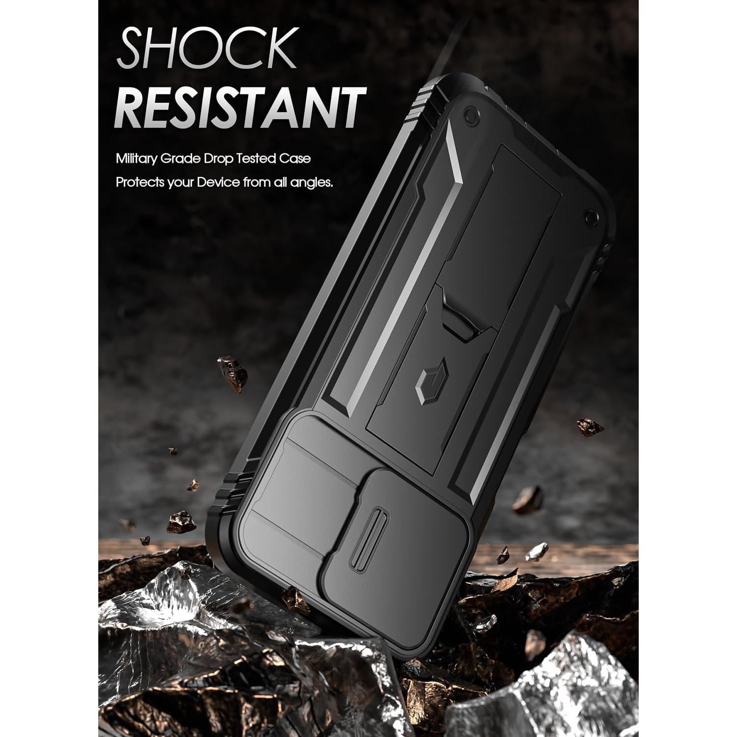 Funda Poetic Revolution para Moto G Power 2024 con soporte