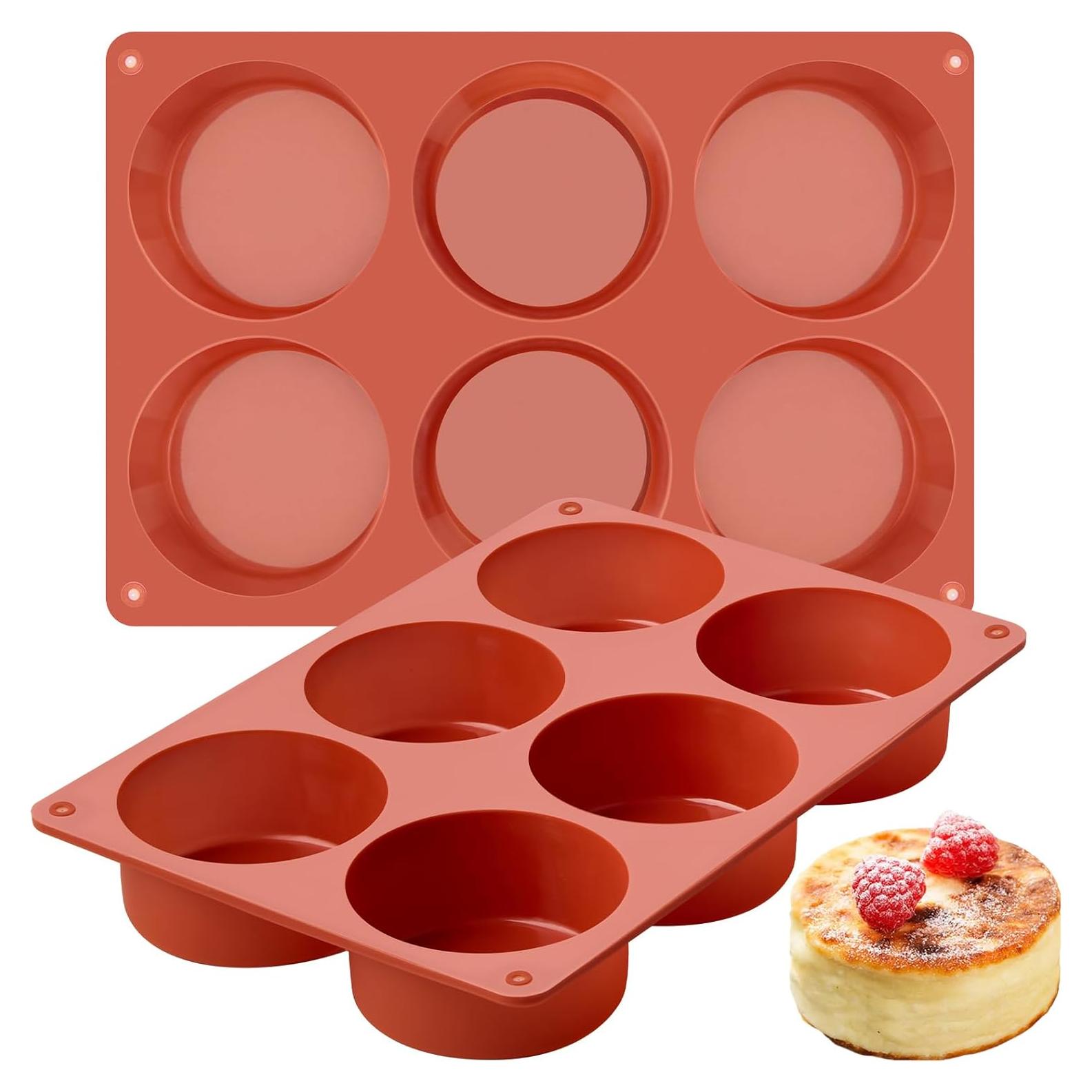 Moldes de Silicona para Huevos JOERSH 2 Piezas 26.9x18cm