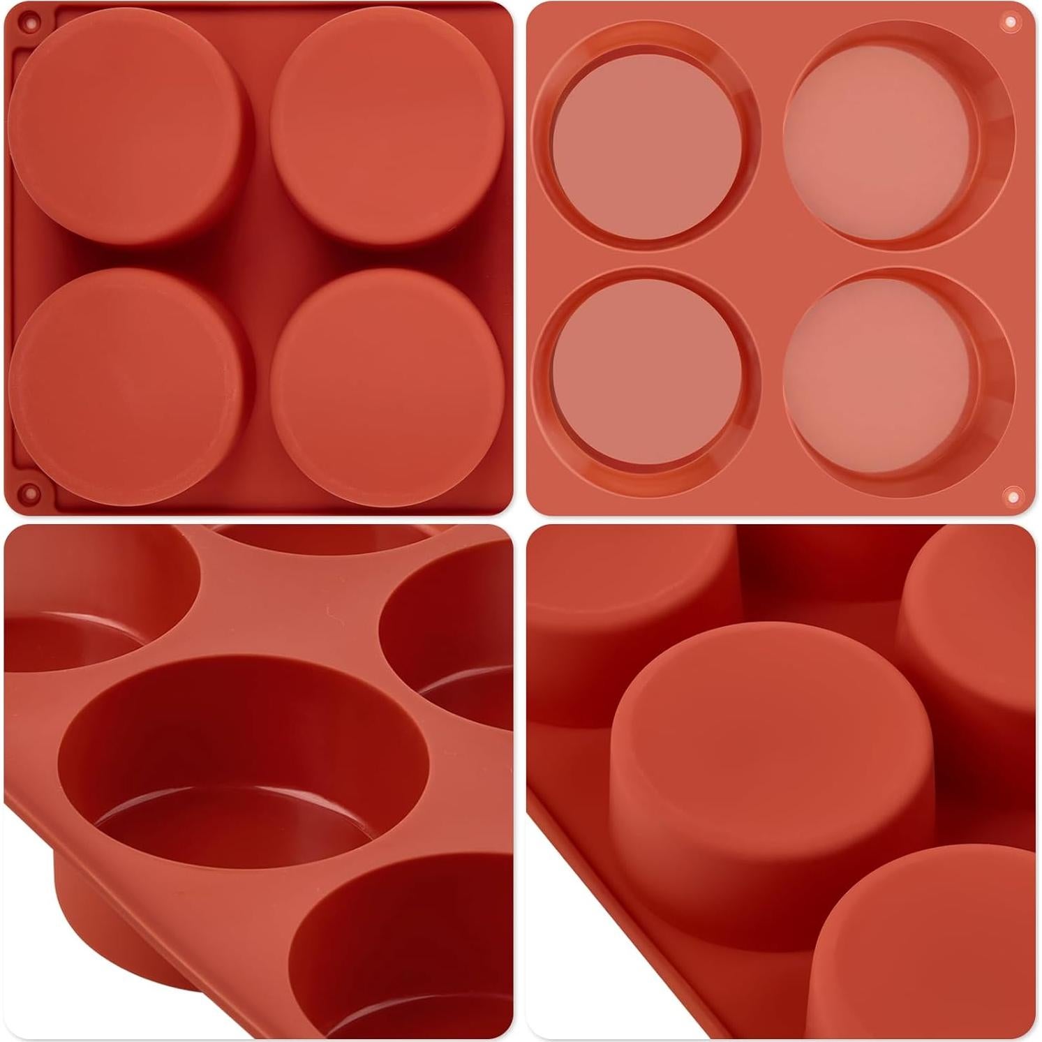 Moldes de Silicona para Huevos JOERSH 2 Piezas 26.9x18cm