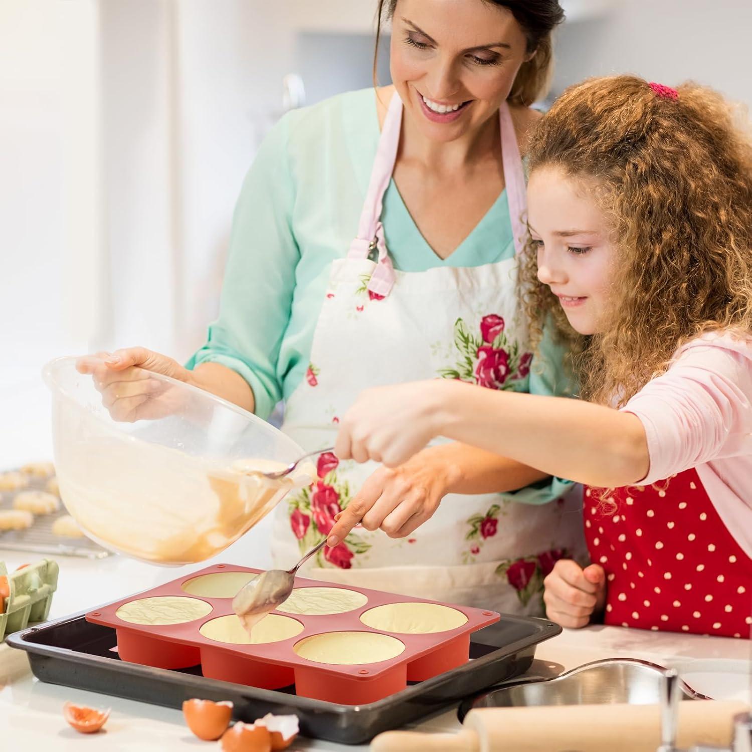 Moldes de Silicona para Huevos JOERSH 2 Piezas 26.9x18cm