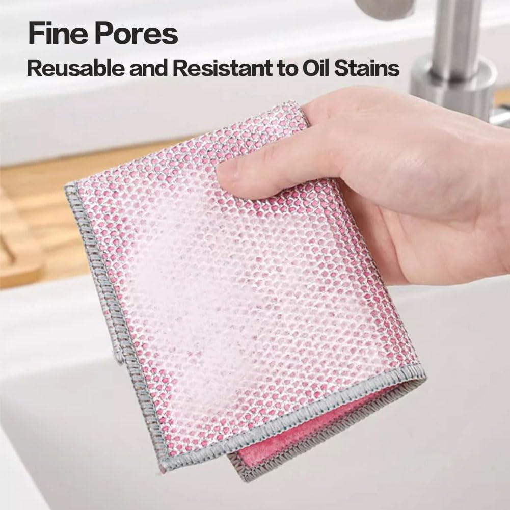 Trapos de Limpieza Multifuncionales RHQQ - 12 Pcs Reutilizables