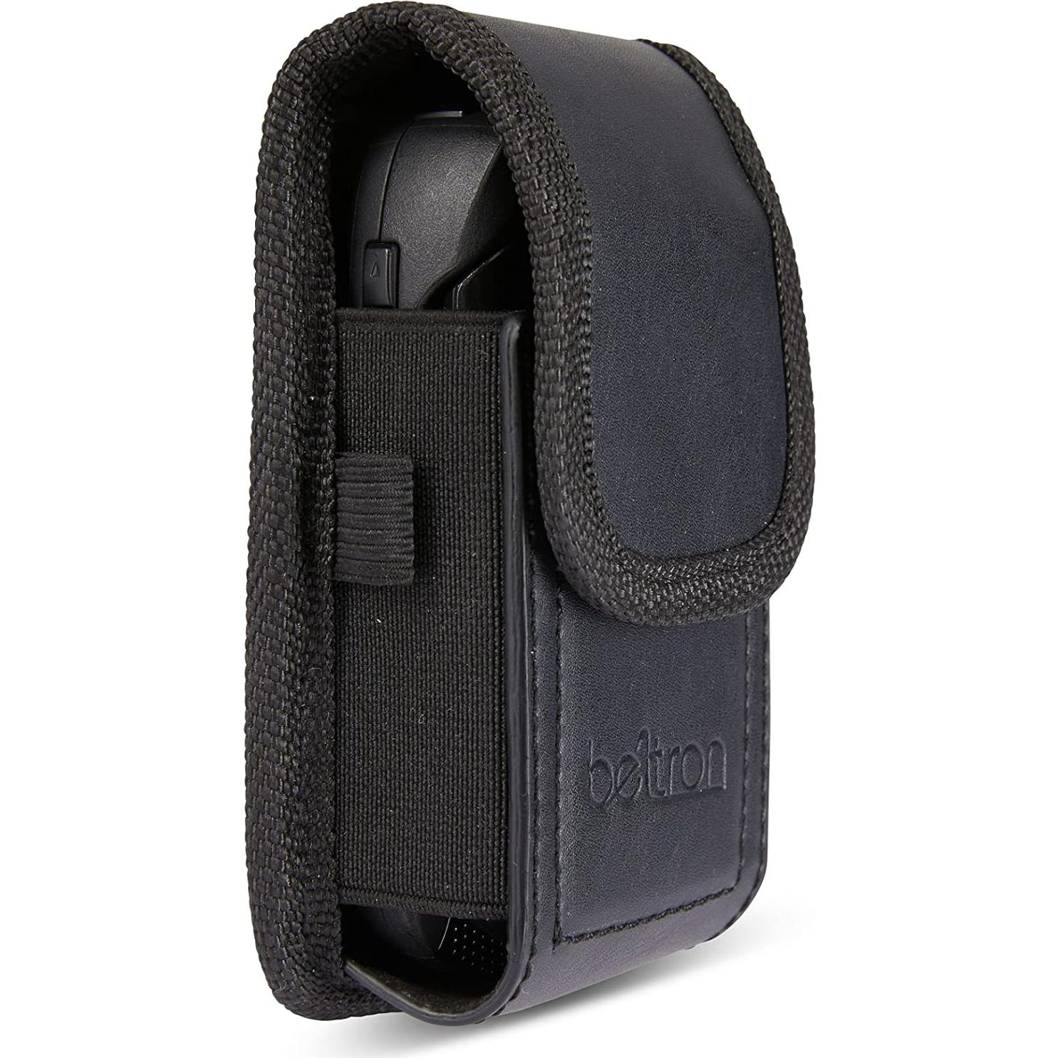 Funda Plegable BELTRON de Cuero para Teléfonos 5.08x1.91cm