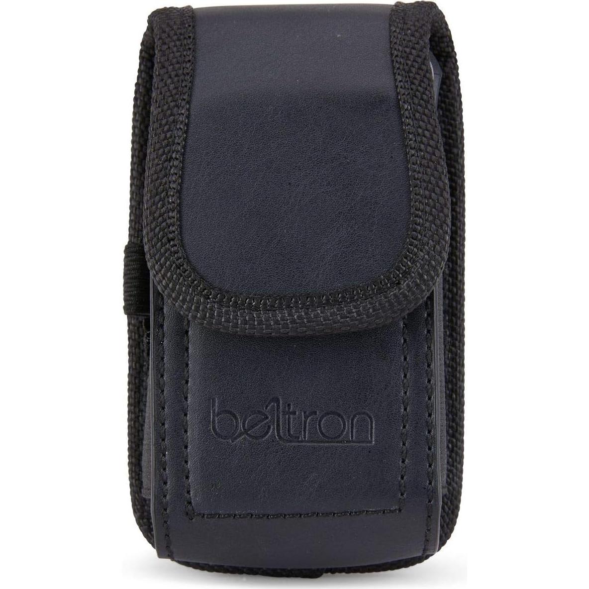 Funda Plegable BELTRON de Cuero para Teléfonos 5.08x1.91cm