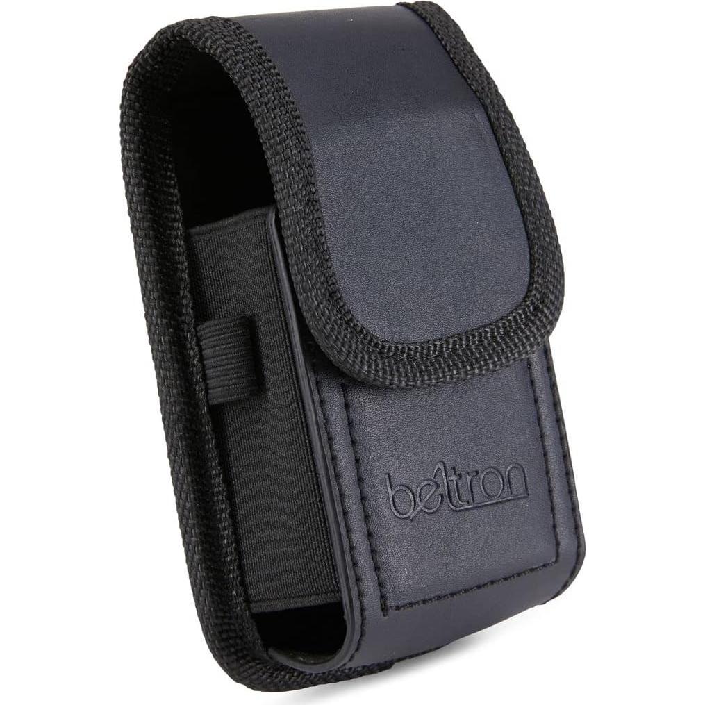 Funda Plegable BELTRON de Cuero para Teléfonos 5.08x1.91cm