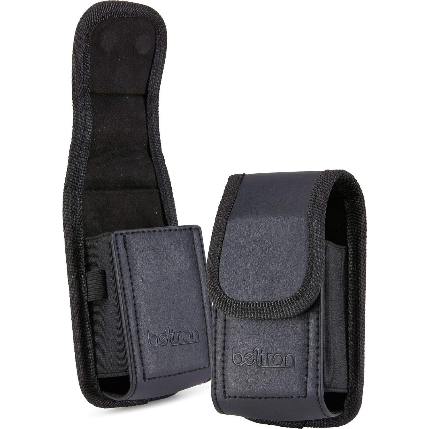 Funda Plegable BELTRON de Cuero para Teléfonos 5.08x1.91cm