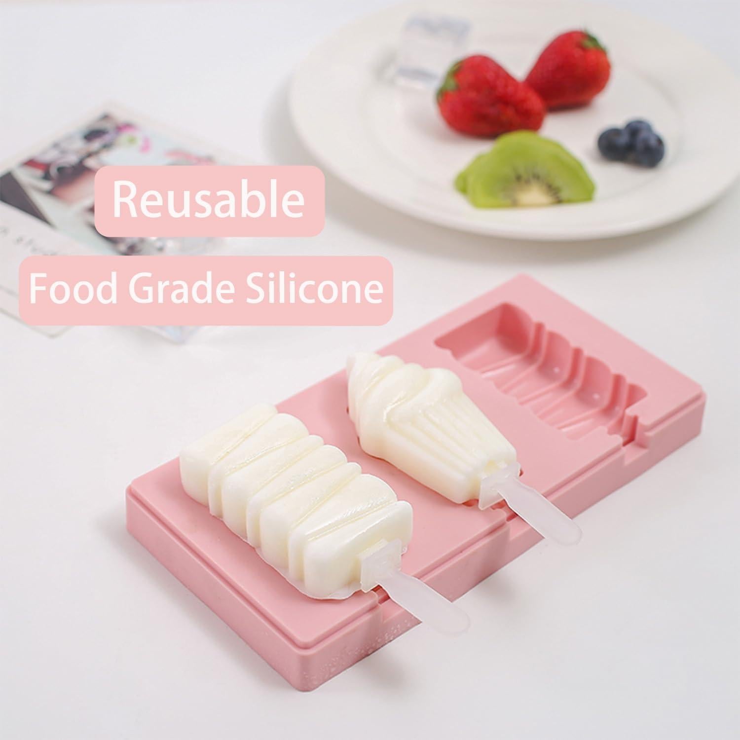 Molde de Helado de Silicona Genérico 2 Piezas Garra de Gato